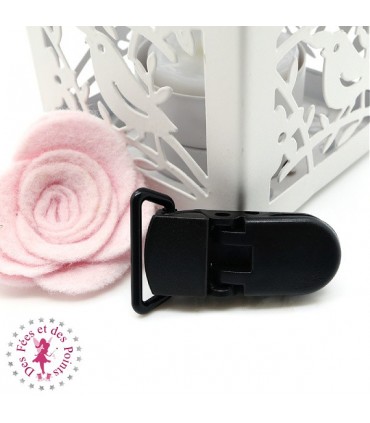 Pince Attache Tétine & Lolette - KAM - Noir - B5