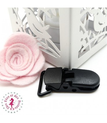 Pince Attache Tétine & Lolette - KAM - Noir - B5