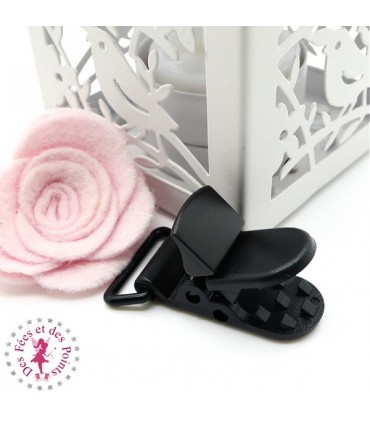 Pince Attache Tétine & Lolette - KAM - Noir - B5