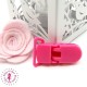Pince Attache Tétine & Lolette - KAM - Rose Flashy - B47