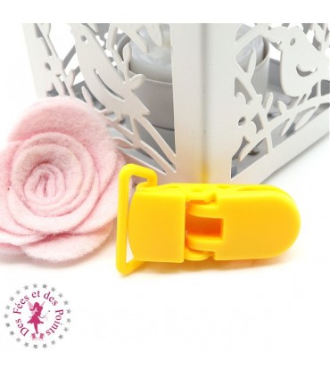 Pince Attache Tétine & Lolette - KAM - Tournesol - B10