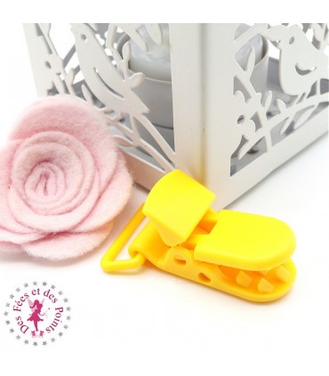 Pince Attache Tétine & Lolette - KAM - Tournesol - B10