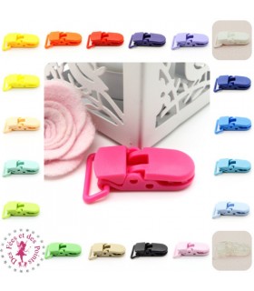 Pince Attache Tétine & Lolette - KAM - 21 couleurs