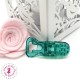 Pince attache tétine/lolette T - KAM - Vert Transparent