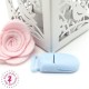 Pince Attache Tétine  & Lolette Bombée - KAM - Bleu Ciel