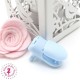 Pince Attache Tétine  & Lolette Bombée - KAM - Bleu Ciel