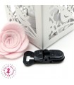Pince Attache Tétine & Lolette T - KAM -  Noir