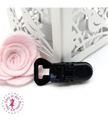 Pince Attache Tétine & Lolette T - KAM -  Noir