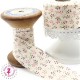 Biais - non plié - Mille Fleurs - Beige