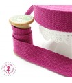 Sangle coton - 25 mm - Fuchsia