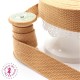 Sangle coton - 25 mm - Camel