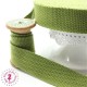 Sangle coton - 25 mm - Olive