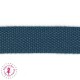 Sangle coton - 25 mm - Bleu Canard