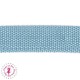 Sangle coton - 25 mm - Bleu Clair