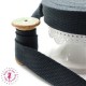 Sangle coton - 25 mm - Anthracite