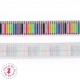 Elastique ruban - Crayons de couleurs - 15 mm