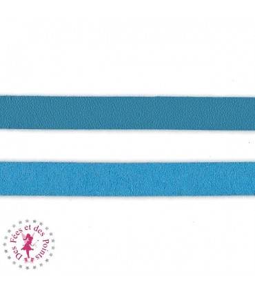 Lanière en cuir synthétique - Turquoise