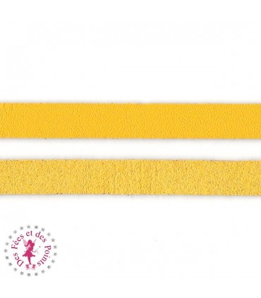 Lanière en cuir synthétique - Tournesol