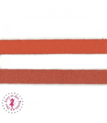 Lanière en cuir synthétique - Orange