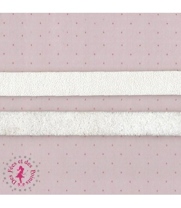 Lanière en cuir synthétique - Blanc