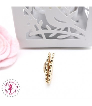 Pression métallique - "Dentelle" - 21 mm