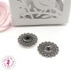 Pression métallique - "Dentelle" - 21 mm