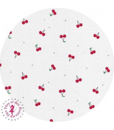 Coupons "Le Temps des Cerises" - Coton - 40 x 50 cm - 2 pièces