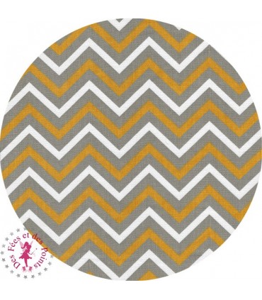 Coupons "Petit Ourson" - Taupe - Coton - 40 x 50 cm - 2 pièces