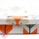 Coupons "Renard joue aux Indiens" - Coton - 40 x 50 cm - 2 pièces
