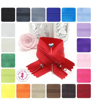 Fermeture éclair - 20 cm