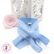 Fermeture éclair - 20 cm - Bleu Clair
