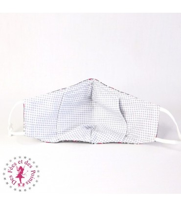 Masque de protection avec poche pour filtre - Geometric - Taille L - Homme