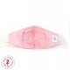 Masque de protection avec poche pour filtre - Pink Lady - Taille M - Femme/Ado