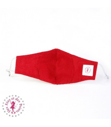 Masque de protection avec poche pour filtre - Haute Couture - Taille M - Femme/Ado