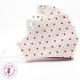 Masque de protection avec poche pour filtre - Mille Coeurs - Taille M - Femme/Ado