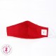 Masque de protection avec poche pour filtre - Mille Coeurs - Taille M - Femme/Ado