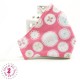 Masque de protection avec poche pour filtre - Flower Lace - Taille M - Femme/Ado