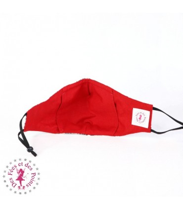 Masque de protection avec poche pour filtre - Poya - Taille M - Femme/Ado