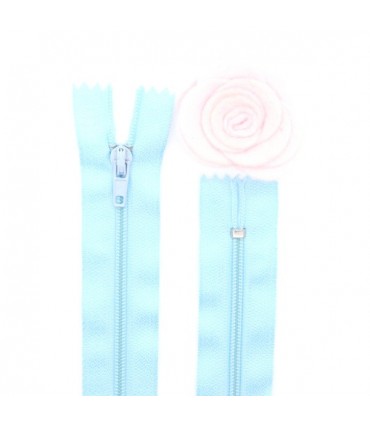 Fermeture éclair - 20 cm - Turquoise