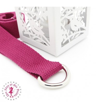 Anneau D -  25 mm - Argent