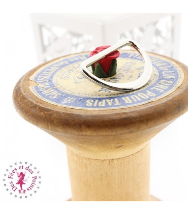 Anneau D Etrier -  20 mm - Argent