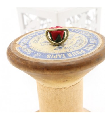 Anneau D - 10 mm - Bronze