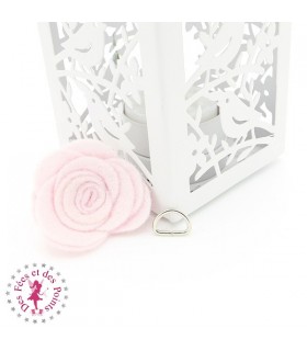 Anneau D - 10 mm - Argent