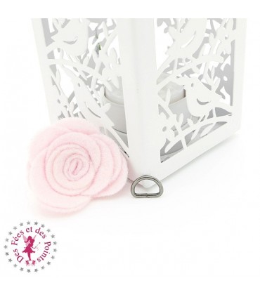 Anneau D - 10 mm - Gun Metal