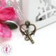 Charm / Fermoir "Coeur Baroque"