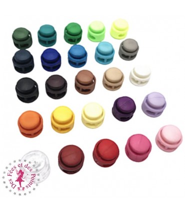 Stop/Arrêt de cordon Smartie - 26 couleurs