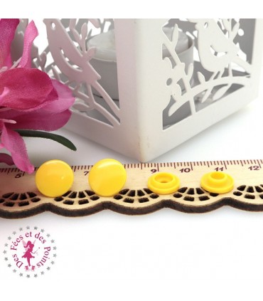 Pressions KAM - Rondes T3 Brillantes - Tournesol - B10