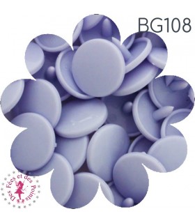 Pressions Kam - Rondes T5 Brillantes - Mauve - BG108