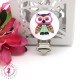Pince en bois - Hibou