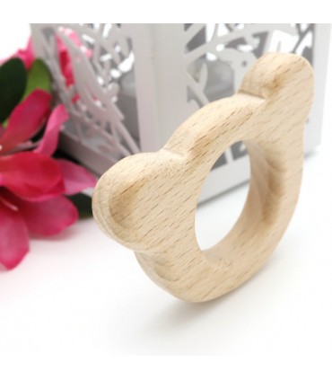 Anneau en bois - Ours